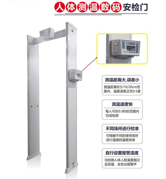 體溫檢測安檢門